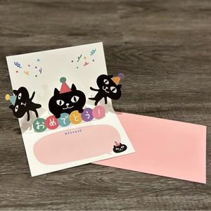 Pop-up Kitten Cat Birthday Card ❘ Celebrate Card ❘ Happy Birthday Card